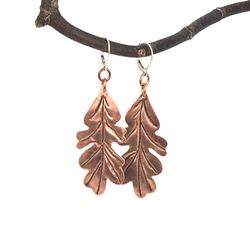 Oak Leaf Earrings