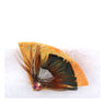 Feathered Fan Brooch