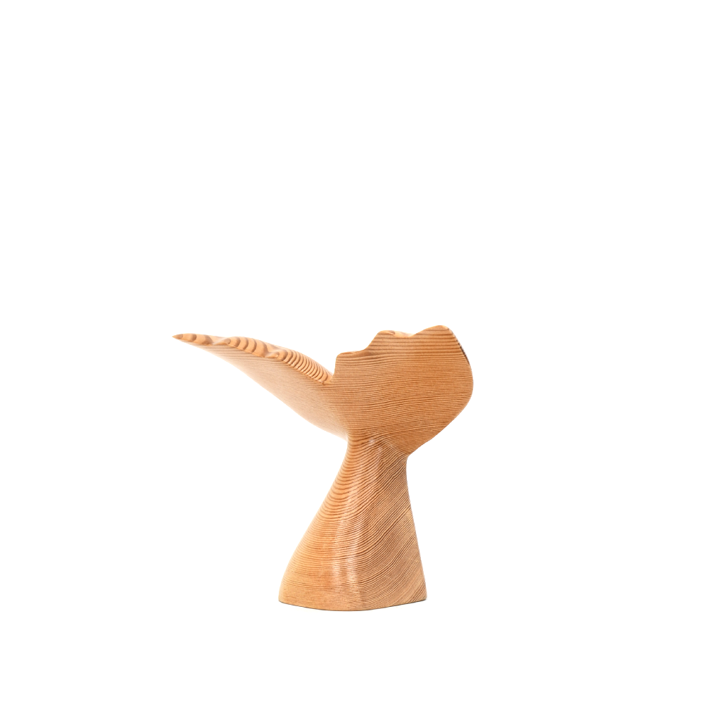 Whale Tail - red cedar