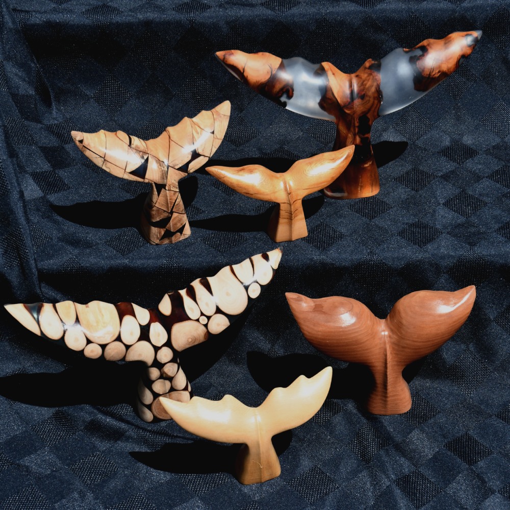 Whale Tail - red cedar