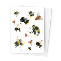 Páipéar Cards - Bees Folder of 6